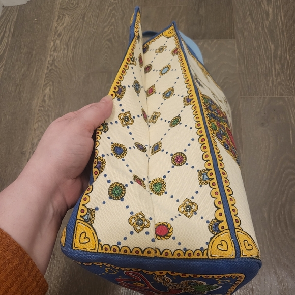 Brighton Colorful Glittering Heart Tote Bag New with Tags - Picture 7 of 16